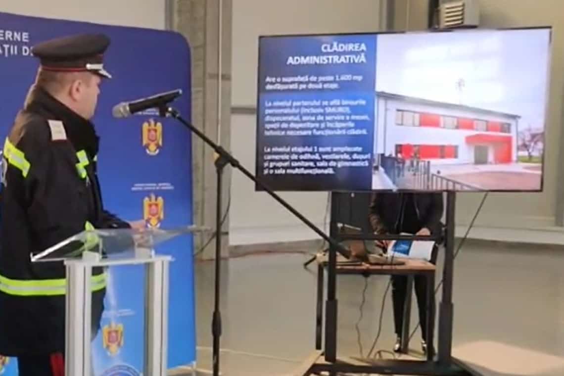 Pompierii din Mizil au casă nouă, printr-un proiect de 14,2 milioane de lei. De la o clădire cu risc de prăbușire, la spații moderne