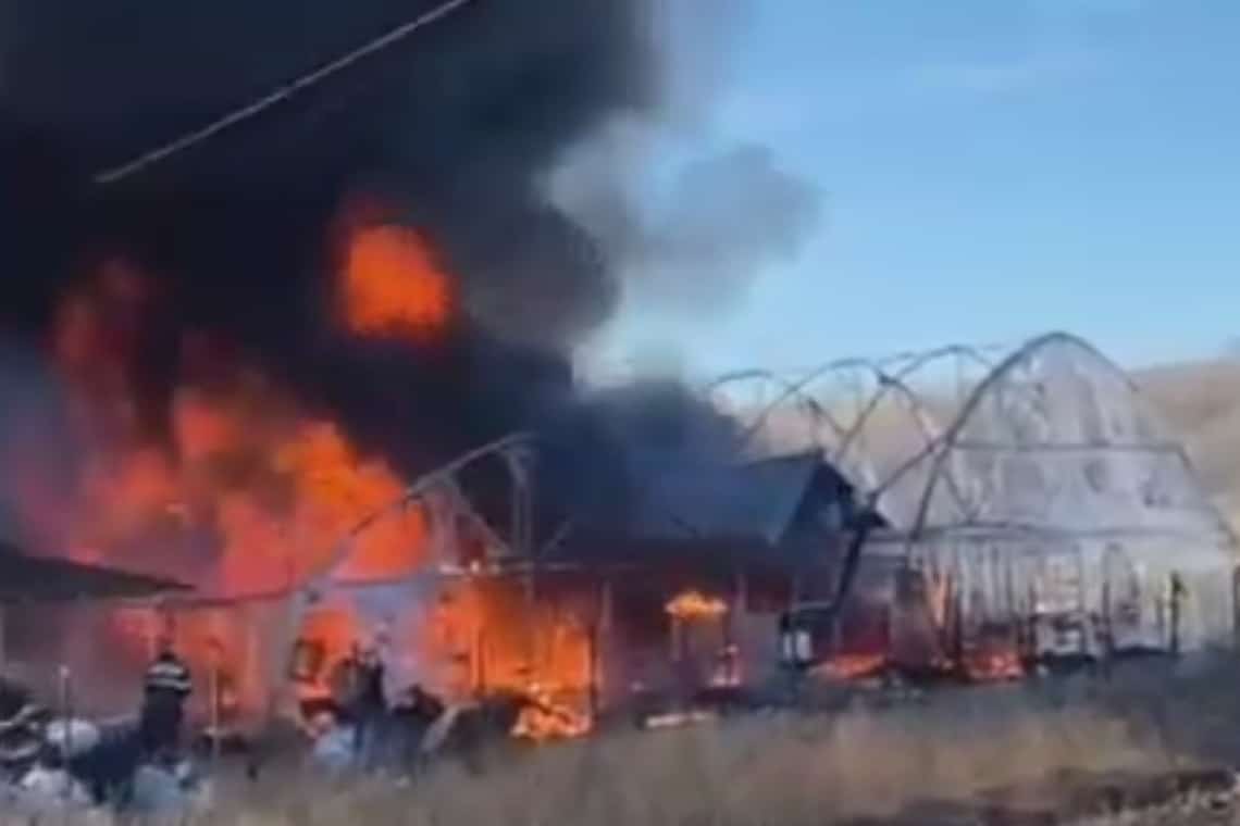 Șapte solarii din comuna Gorgota, cuprinse de flăcări!