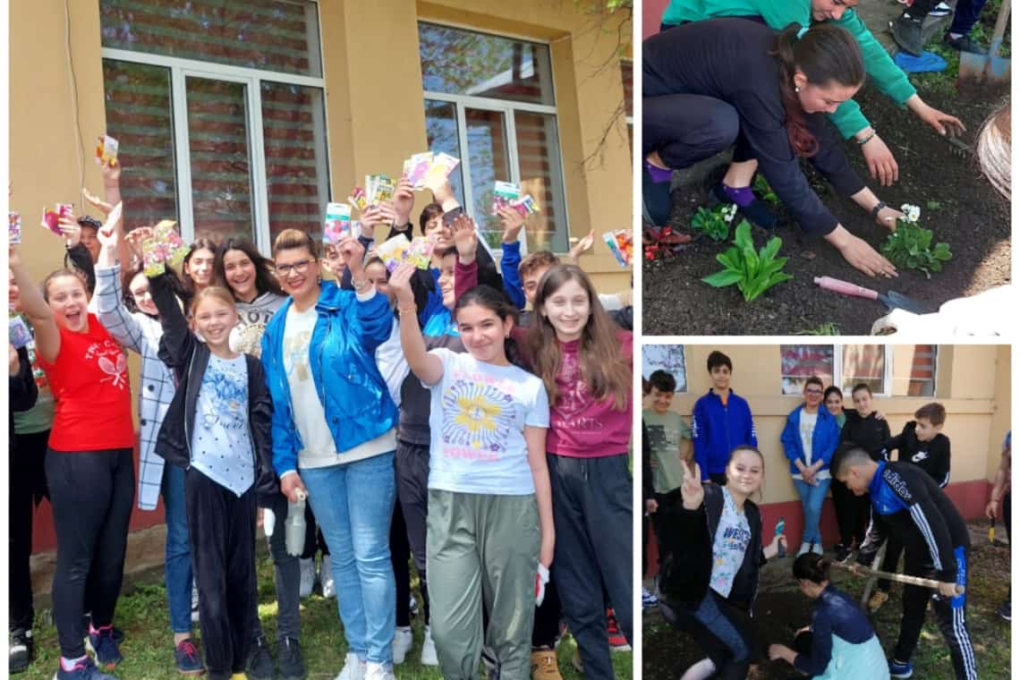 A început ”Săptămâna Verde” la Școala Berceni - structura Corlătești