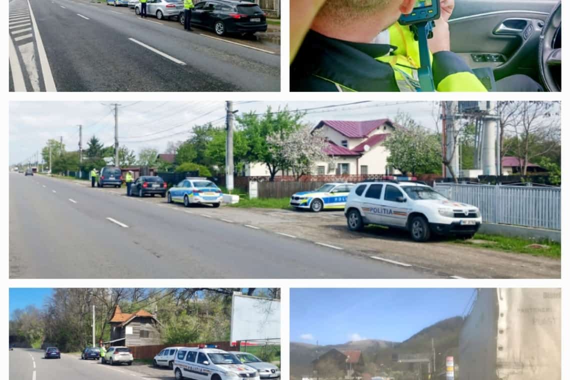Păzea! Polițiștii rutieri din Prahova și Ilfov, cu ochii și radarele pe autoturismele de pe DN1!