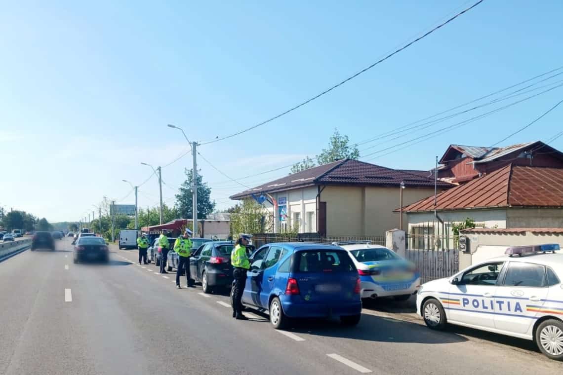 Polițiștii, cu BLITZ-ul pe DN1, duminică dimineață!
