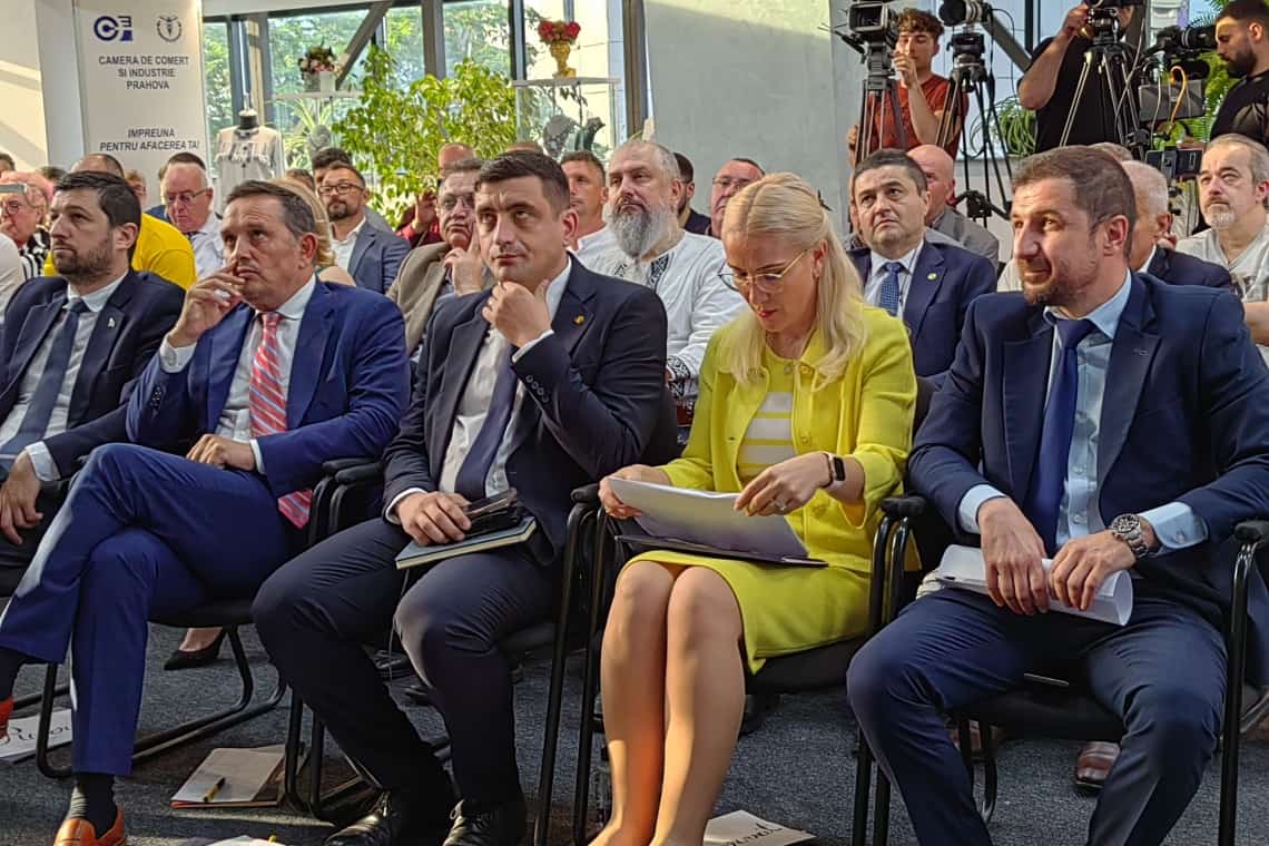 George Simion, liderul AUR, a venit la Ploiești pentru prezentarea programului de guvernare. Ce spun reprezentanții acestui partid