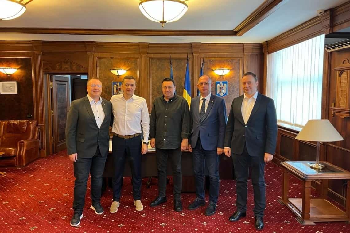 Volosevici s-a întâlnit cu Sorin Grindeanu. Ce au discutat despre infrastructura Ploieștiului