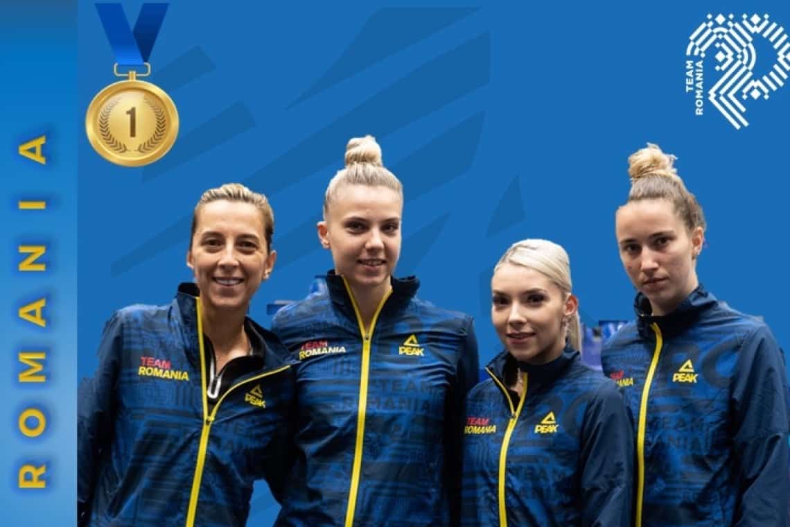Echipa României, campioană europeană la tenis de masă! 