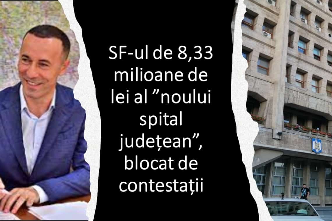 ”Noul spital județean” al lui Iulian Dumitrescu, înțepenit la stadiul de evaluare a ofertelor pentru studiul de fezabilitate cu o valoare colosală!