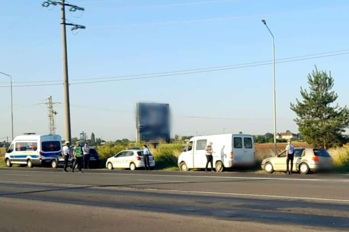Controale în trafic pe DN1 și DJ 720, la Florești, duminică dimineață. Ce verifică polițiștii