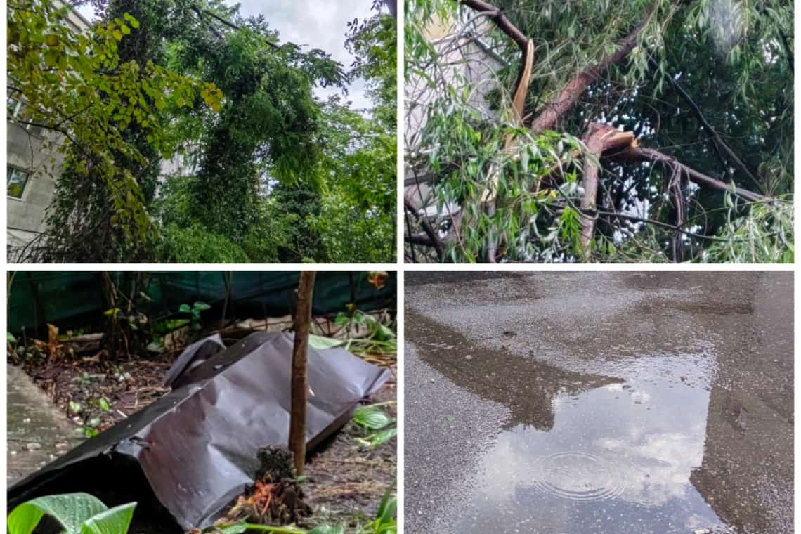 Sfântul Ilie a tunat, a fulgerat și a plouat torențial peste Ploiești!