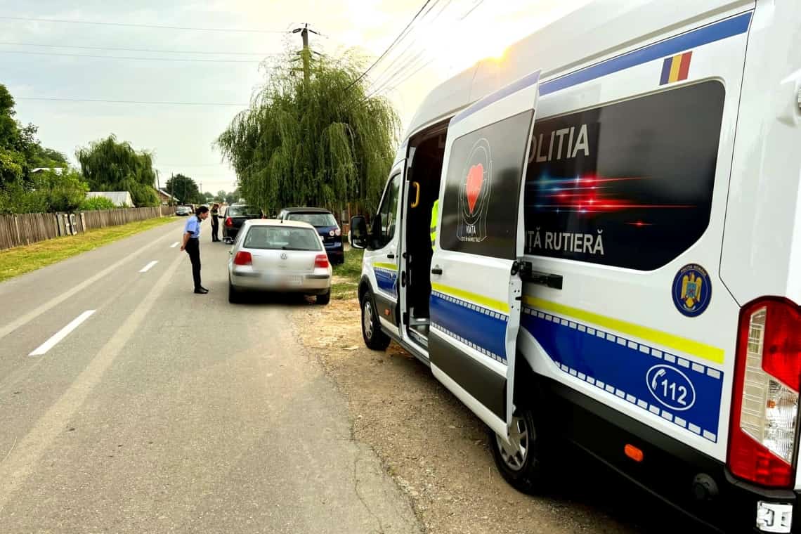 Acțiune a polițiștilor și jandarmilor prahoveni pe DN1, joi dimineață