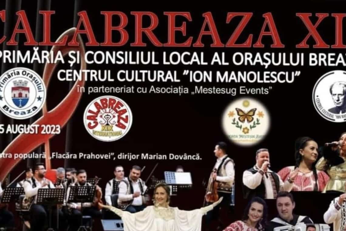 Festivalul ”Calabreaza” restricționează timp de trei zile circulația pe o stradă din orașul Breaza