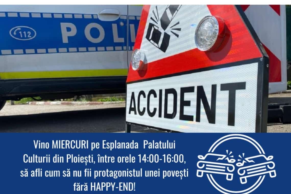 20 septembrie - ziua fără persoane decedate în accidente rutiere