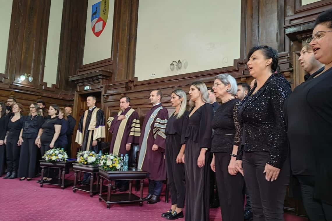 Ceremonie de deschidere a ”extensiei” de la Ploiești a Facultății de Moașe și Asistență Medicală din cadrul UMF ”Carol Davila”. La evenimentul ”epocal”, presa n-a avut voie să pună întrebări (GALERIE FOTO)