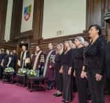 Ceremonie de deschidere a ”extensiei” de la Ploiești a Facultății de Moașe și Asistență Medicală din cadrul UMF ”Carol Davila”. La evenimentul ”epocal”, presa n-a avut voie să pună întrebări (GALERIE FOTO)