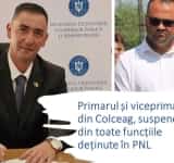 Primarul și viceprimarul comunei Colceag, suspendați din funcțiile deținute în PNL