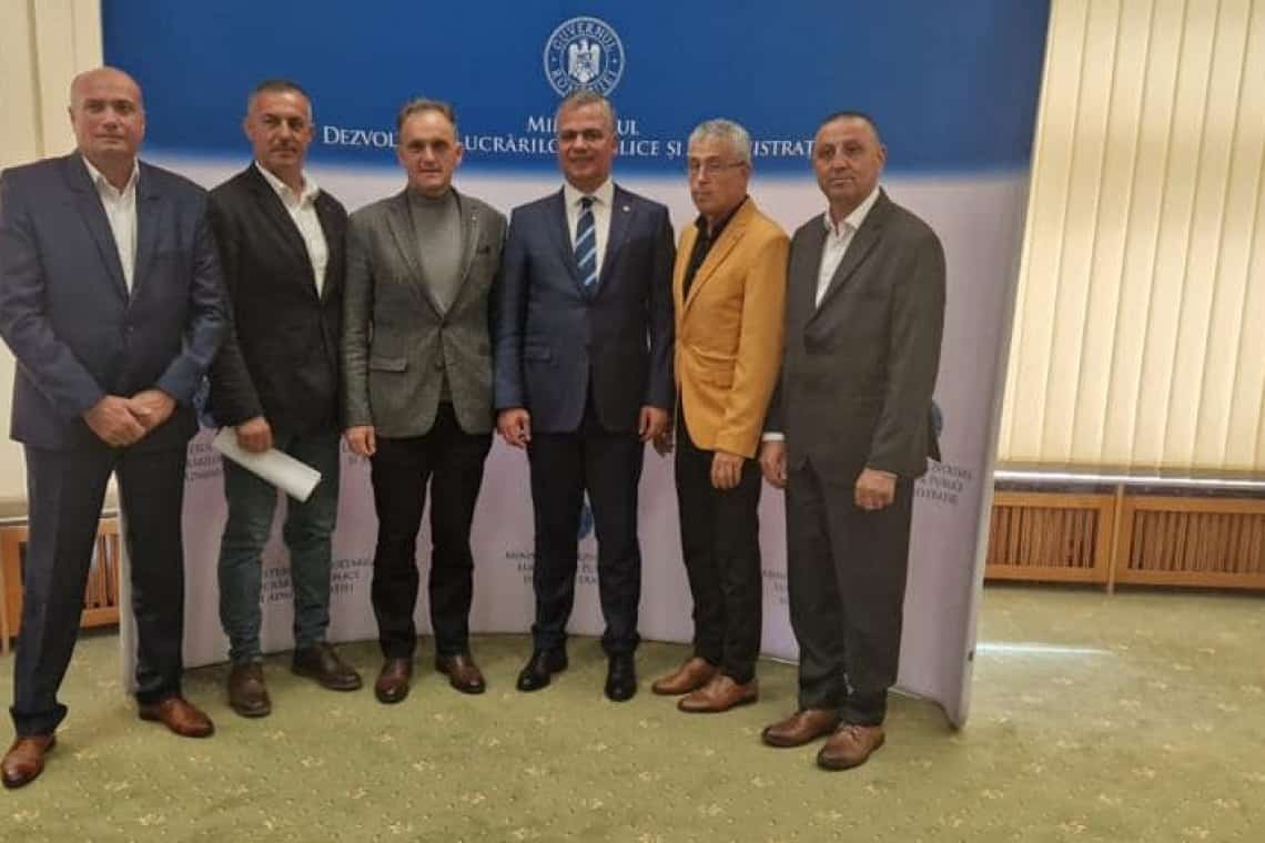 Virgiliu Nanu, președintele PSD Prahova, prezent la semnarea contractelor de finanțare a unor lucrări de infrastructură din patru localități prahovene