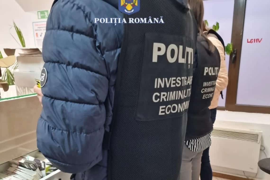 Percheziții în Ploiești și Urlați, la firme bănuite de vânzarea unor produse contrafăcute