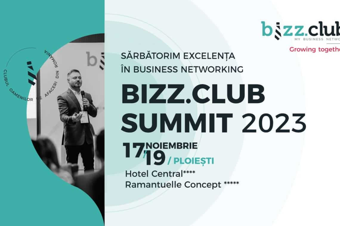 Peste 200 de antreprenori din 14 orașe se întrunesc la Ploiești, în luna noiembrie. Un eveniment Bizz.Club
