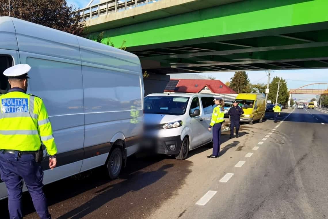 Atenție, șoferi! O nouă acțiune a polițiștilor de la Rutieră pe DN1