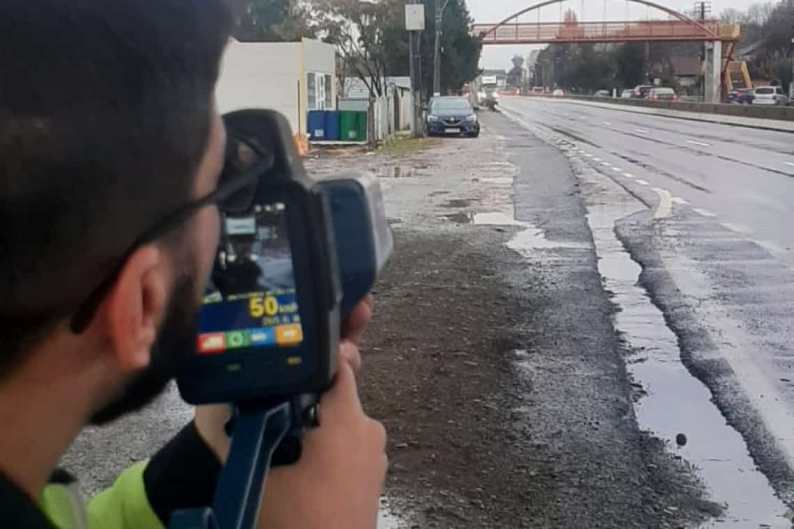 Acțiune rutieră pe Drumul Național 1, la Bărcănești