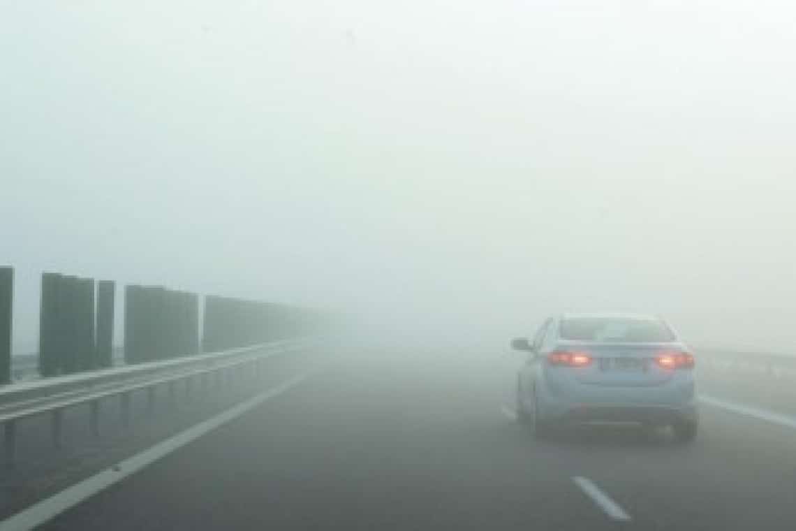 Atenție, șoferi! Ceață pe traseul autostrăzii A3 București - Ploiești!