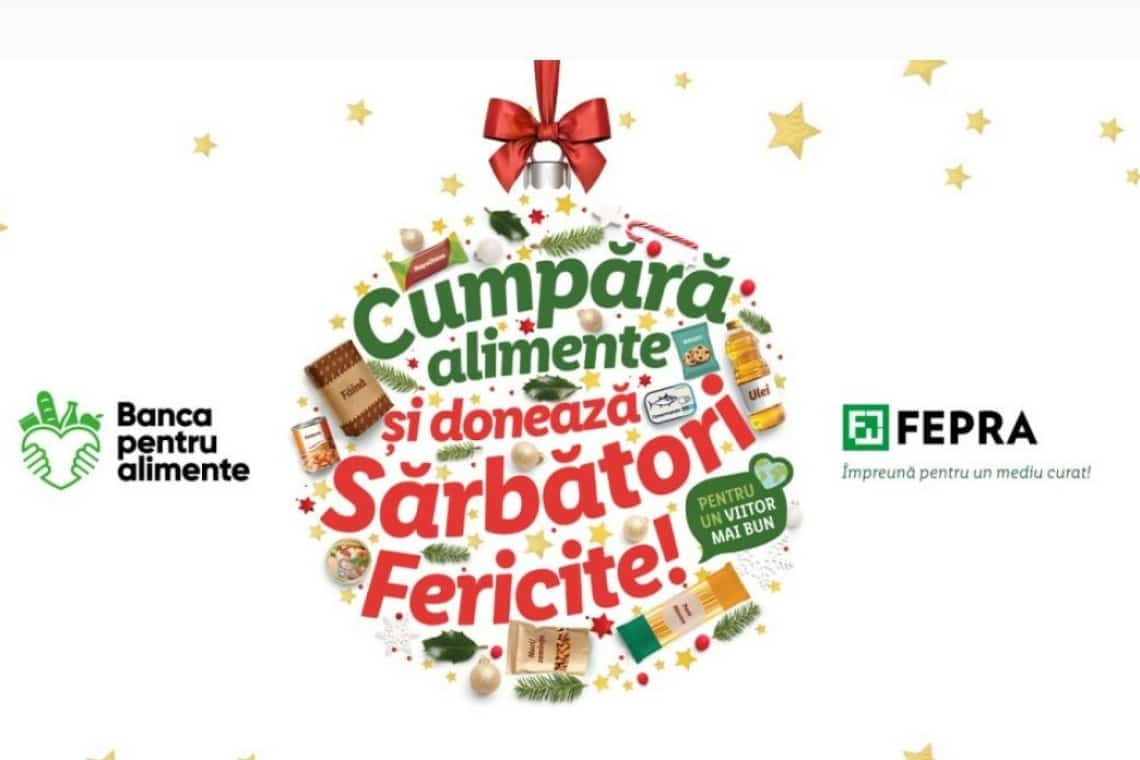 Vrei să faci o faptă bună, înaintea Crăciunului? Donează alimente neperisabile! Află ce magazine sunt implicate în campanie