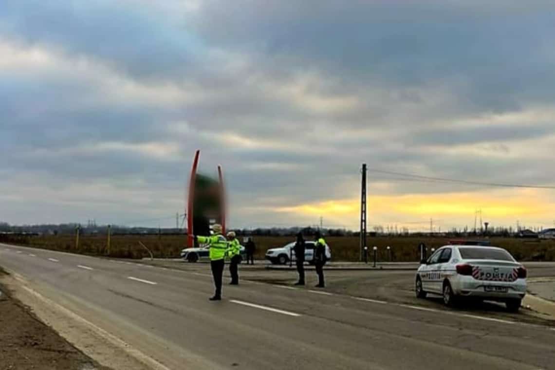Acțiune a polițiștilor de la Rutieră pe DN 1 A