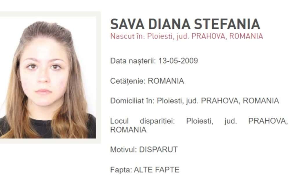 UPDATE/ O copilă de 14 ani din Ploiești - căutată de familie, după ce a plecat de acasă și nu a mai revenit la domiciliu