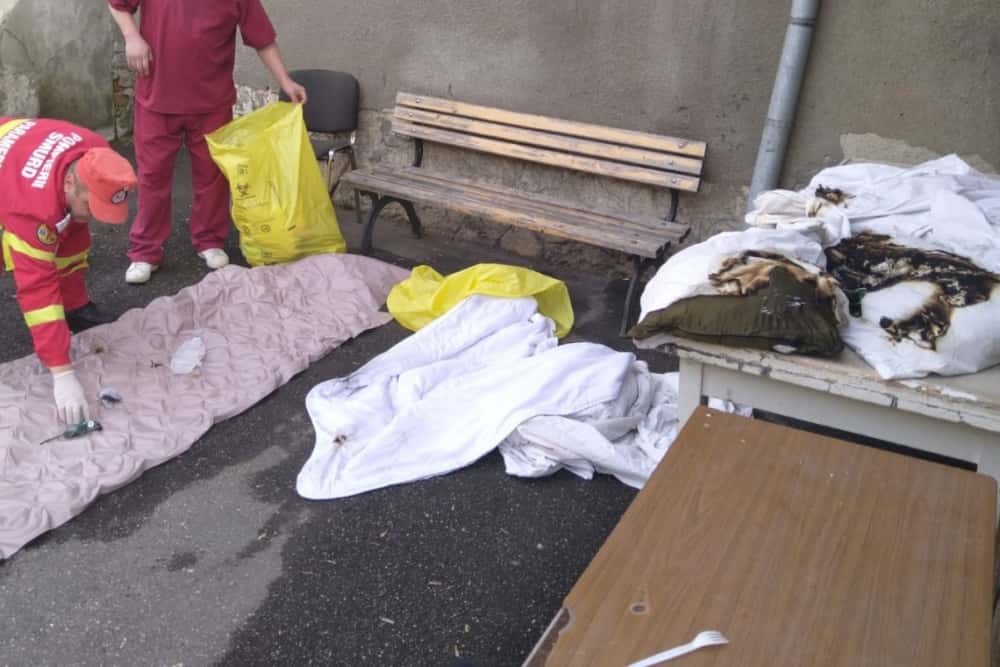 Surse: Explozia de la Spitalul Movila s-ar fi produs din cauza unui muncitor care tăia o țeavă cu flexul în apropierea salonului