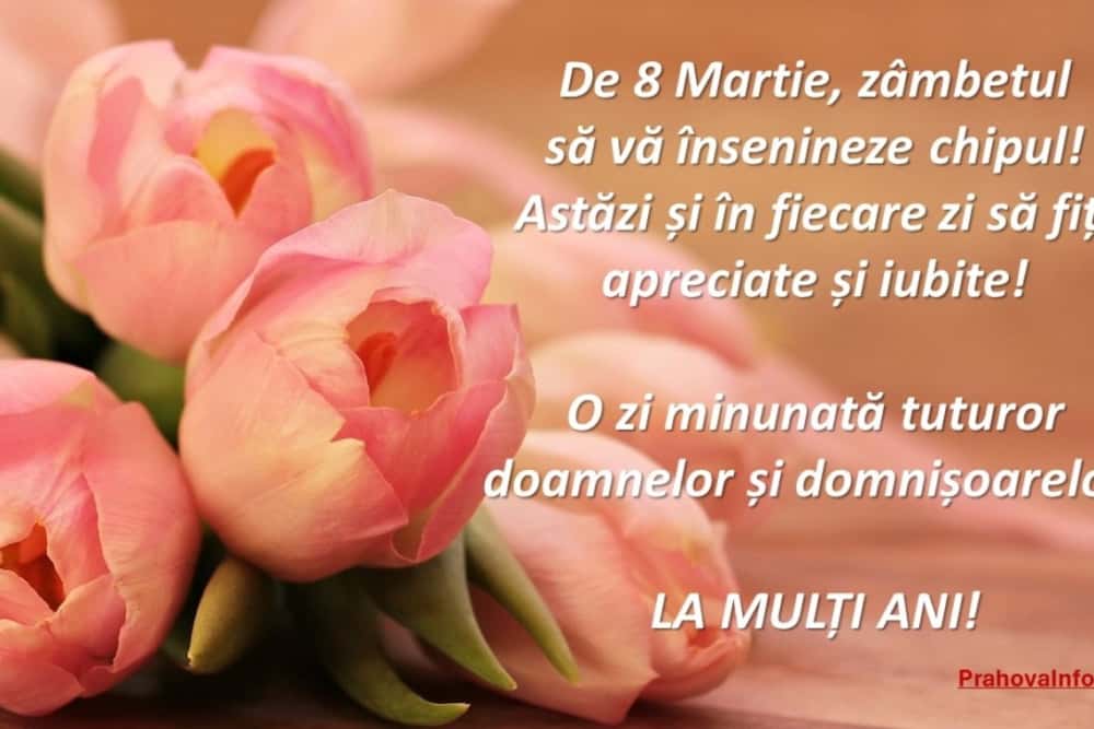 La mulți ani, doamnelor și domnișoarelor!