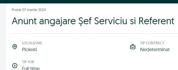 O societate din subordinea Consiliului Local Ploiești face recrutări de personal pe...OLX! Aflați ce spune directorul general