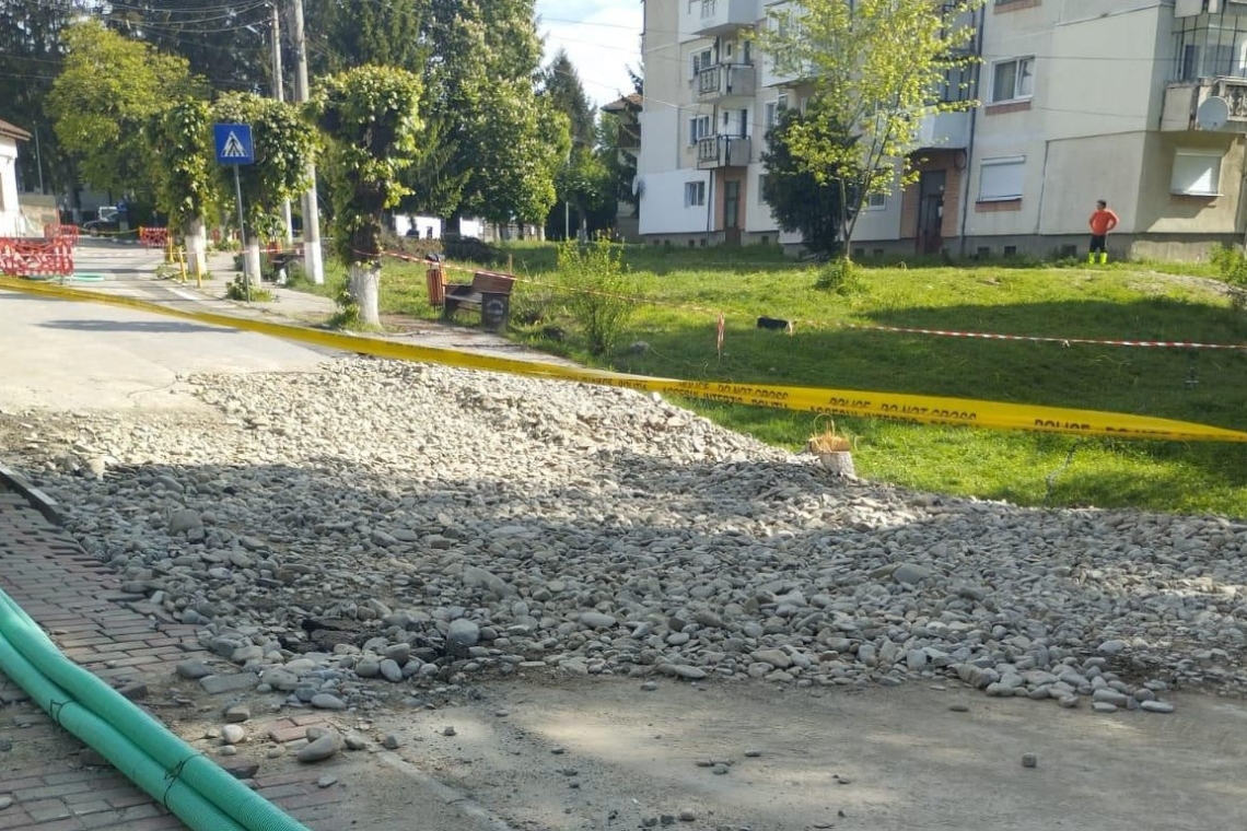 Vești bune de la Slănic: zona afectată de surpare dă semne de stabilizare