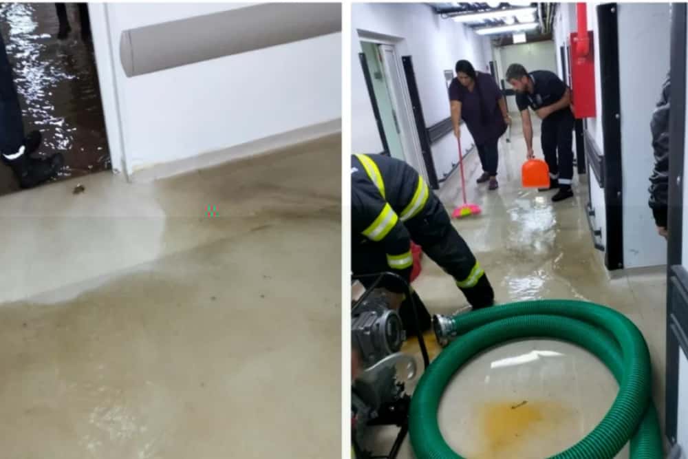 Inundații în Spitalul Județean de Urgență Ploiești, după ploaia torențială de miercuri!