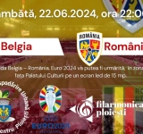 Meciul României cu Belgia, de la Euro 2024, va fi transmis în centrul Ploieștiului pe un ecran imens