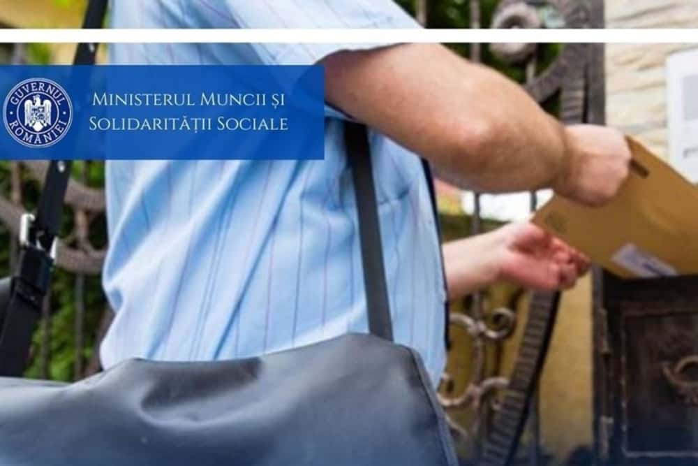 Deciziile de recalculare a pensiilor vor fi distribuite de Poșta Română