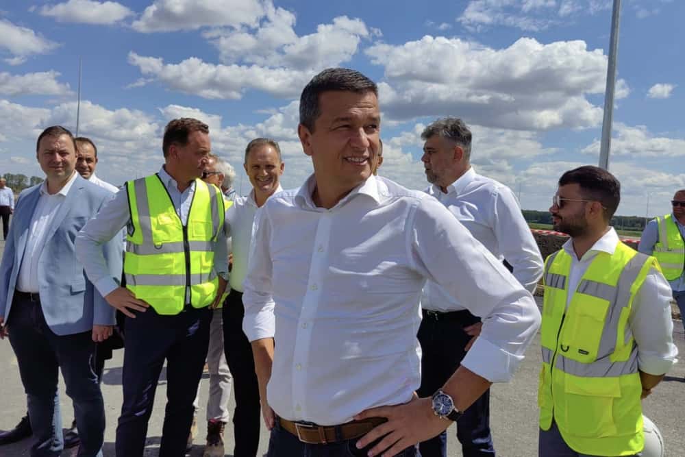 Sorin Grindeanu, între AȘA DA și AȘA NU! Autostrada A7 e ok, dar centura Comarnicului e jale!
