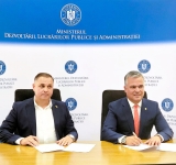 Primarul orașului Băicoi a semnat contractul de finanțare pentru pasajul suprateran peste DN1, la intersecția cu DJ215