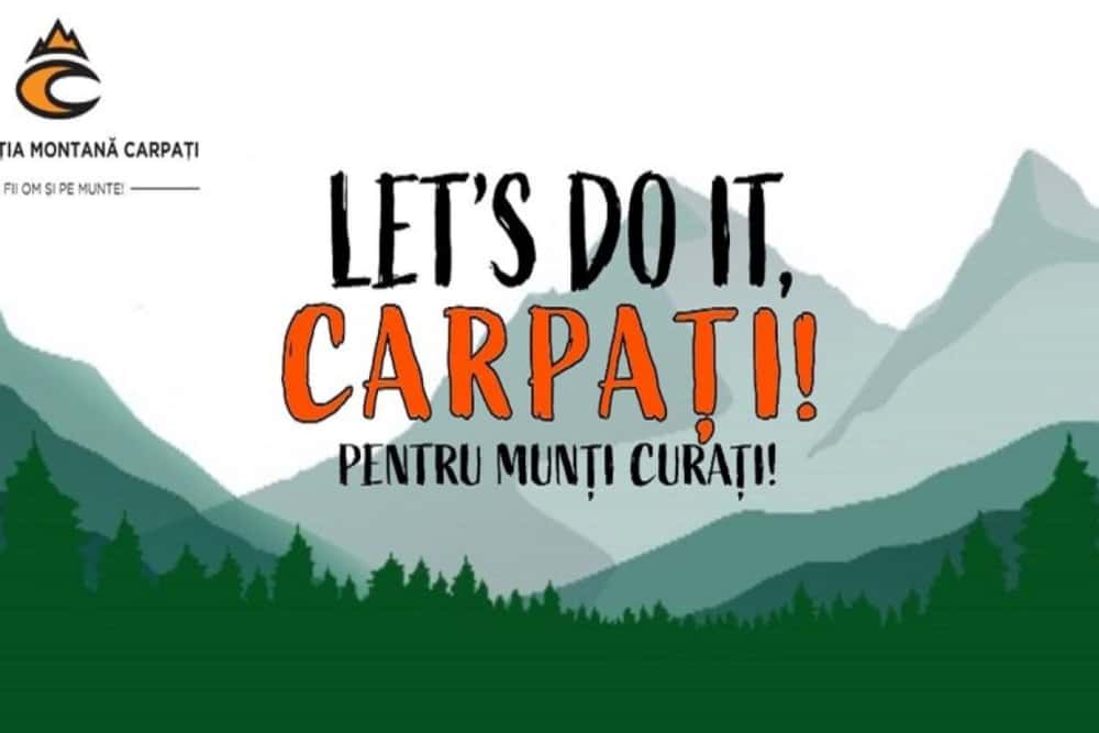 Acțiune de ecologizare ”Let's do it, Carpați!”, organizată la Sinaia, pe 21 septembrie