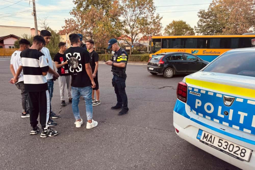O nouă razie de amploare a polițiștilor, în Ploiești