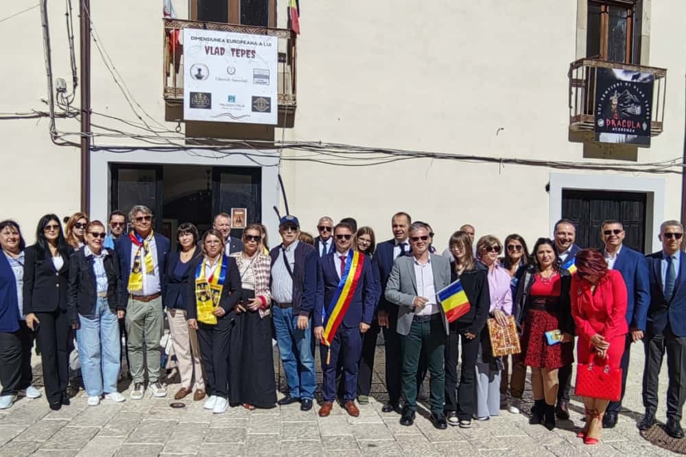 Acerenza - Italia, prima oprire în cadrul etapei a treia a proiectului ”Dimensiunea europeană a lui Vlad Țepeș”