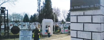 SGU Ploiești, despre furtul coroanelor de pe locurile de veci din Cimitirul Mihai Bravu: ”Ne confruntăm cu o situație greu de gestionat!”
