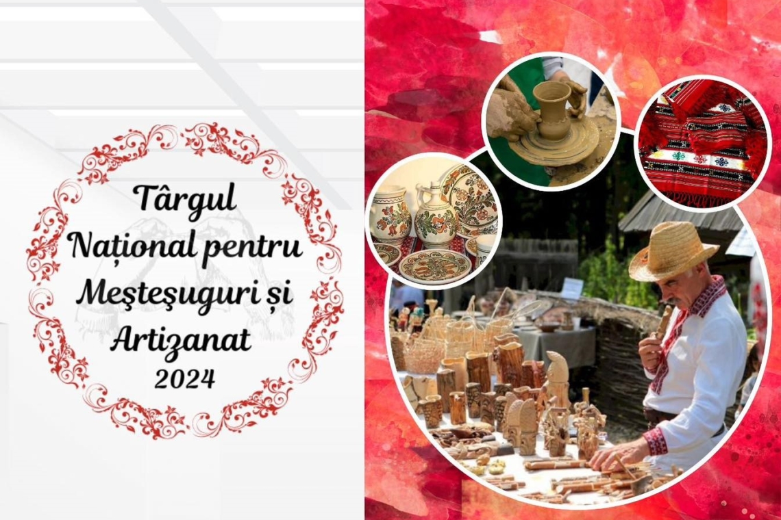 Vrei să înveți să pictezi pe ceramică sau să cioplești în lemn? Mergi la Târgul Național pentru Meșteșugari și Artizanat, care se deschide astăzi în centrul Ploieștiului!