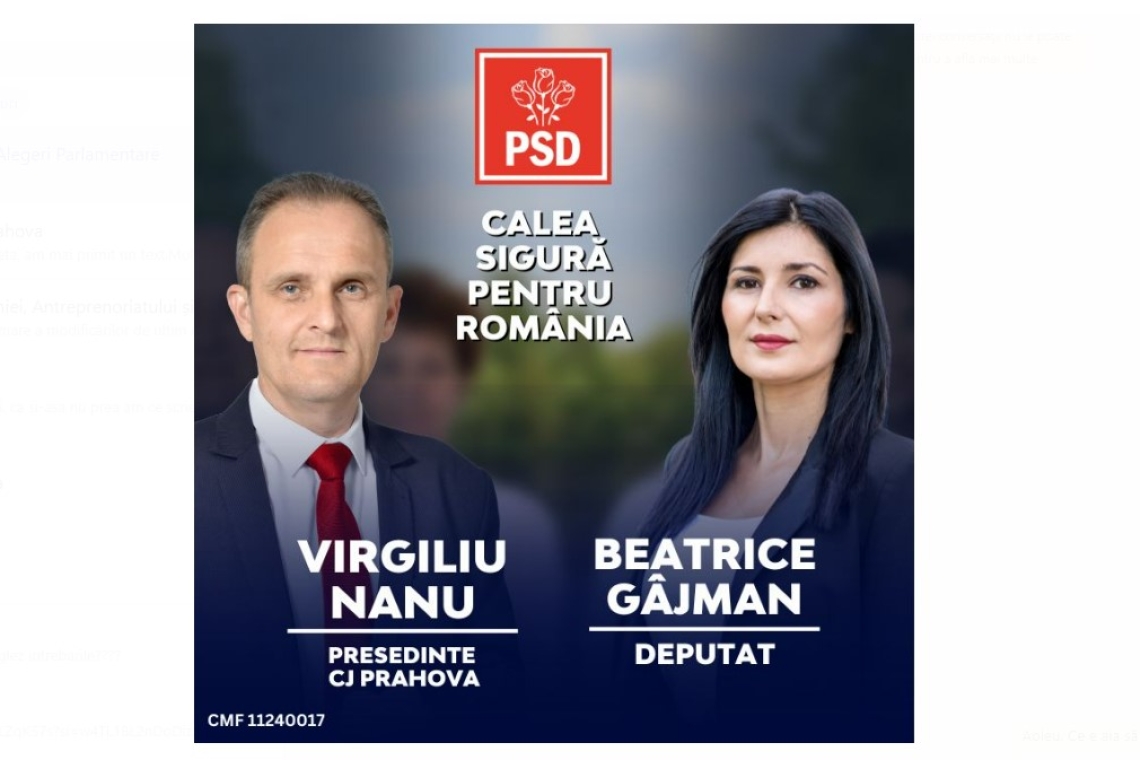 Profil de candidat: Medicul stomatolog Beatrice Alexandra Gâjman Ioniță candidează pentru Camera Deputaților, pe lista PSD Prahova
