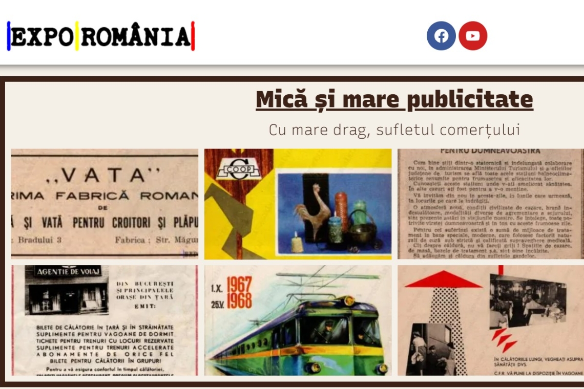 Vrei acces gratuit la imagini, articole și reclame de arhivă? Vizitează exporomania.ro, noul proiect al lui Bogdan Stoica