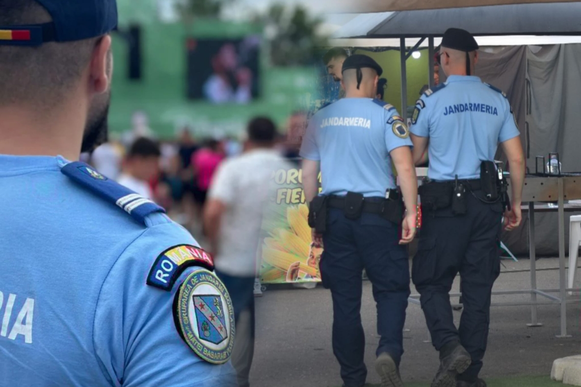 Jandarmii de la Gruparea Mobilă Ploiești l-au sancționat pe tatăl unui copil care a făcut gesturi indecente la un meci de fotbal