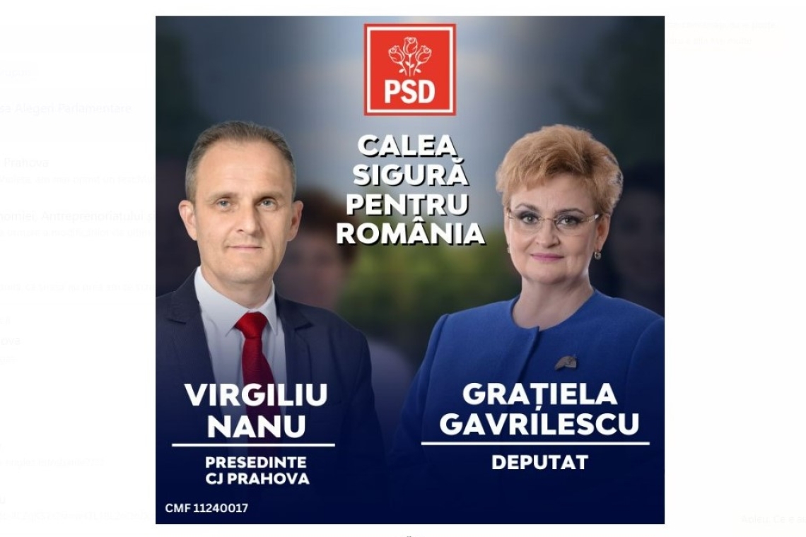 Profil de candidat: Grațiela Gavrilescu, candidat PSD Prahova pentru Camera Deputaților, un profesionist pentru mediu!