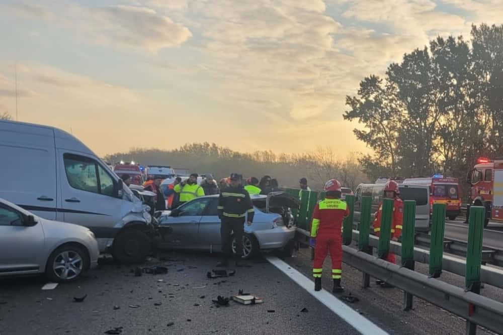 Traficul a fost reluat parțial pe A3, pe sensul București spre Ploiești