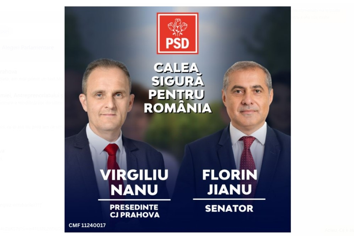 Profil de candidat: Matematicianul Florin Jianu, fost ministru pentru Mediul de Afaceri, candidează la Senat din partea PSD Prahova