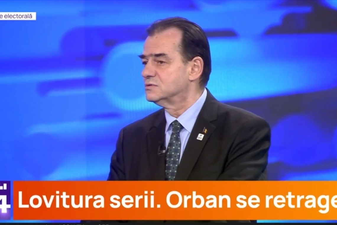 Ludovic Orban se retrage din cursa pentru prezidențiale, în favoarea Elenei Lasconi