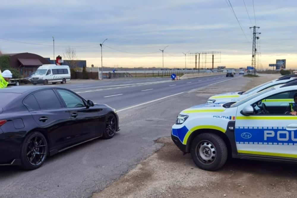 Polițiștii rutieri din Prahova și Brașov, cu ”pistolul” pe șoferii vitezomani, pe DN1
