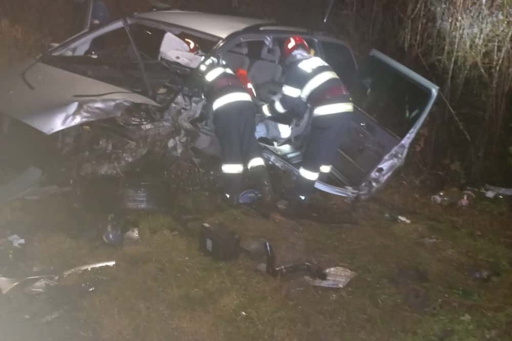 Update/ Accident pe un drum județean din comuna Apostolache, sat Mârlogea. Traficul este blocat