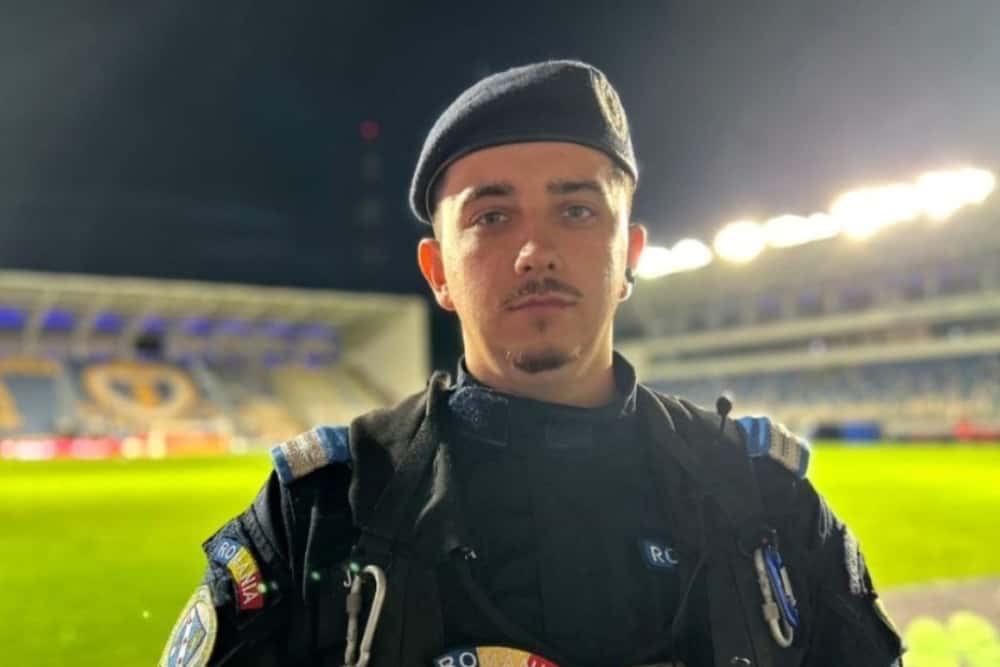 Gabriel Screciu, plecat în Spania de la 10 ani, a revenit în România pentru a se face jandarm la Gruparea Mobilă Ploiești!